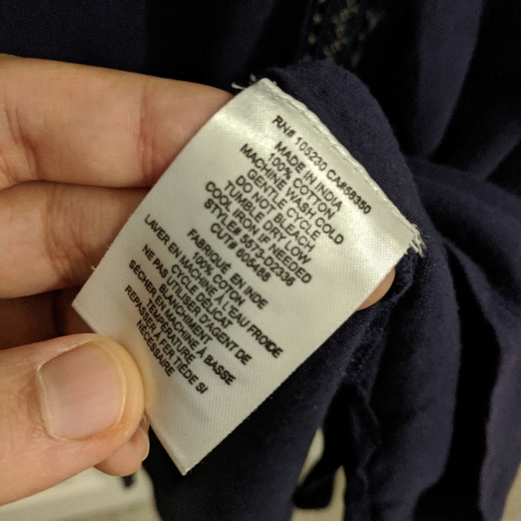 Soft Joie Yadon Tie Neck Embroidered Tunic Dress - Picture 5 of 6